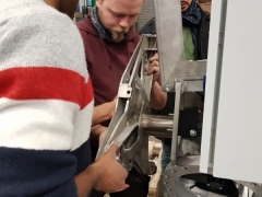 Montage Steuerscheibe